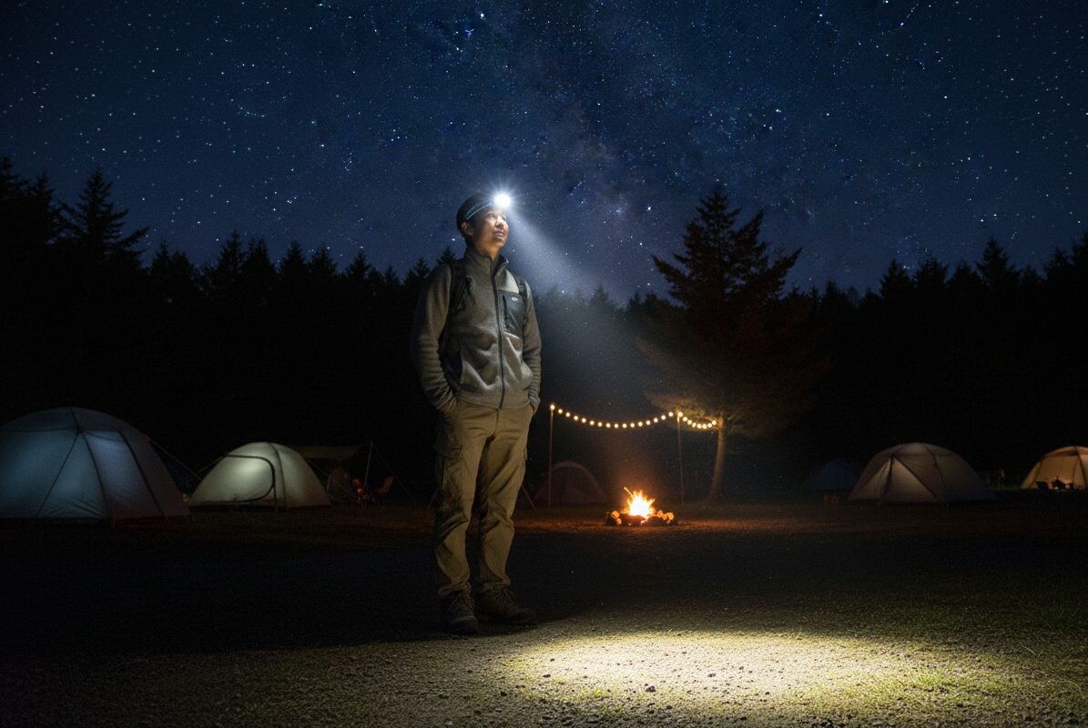 Cercano広角ヘッドライト レビュー｜150°の視野角が夜道の安心感を変える